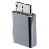 Tip C muški na mikro-USB ženski adapterski konektor za Mac Povežite se s kućištem prijenosnog tvrdog diska