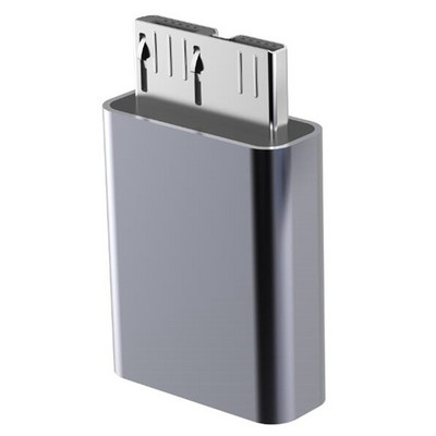 Conector adaptor tip C tată la micro-USB mamă pentru Mac Conectare la carcasa pentru hard disk portabil