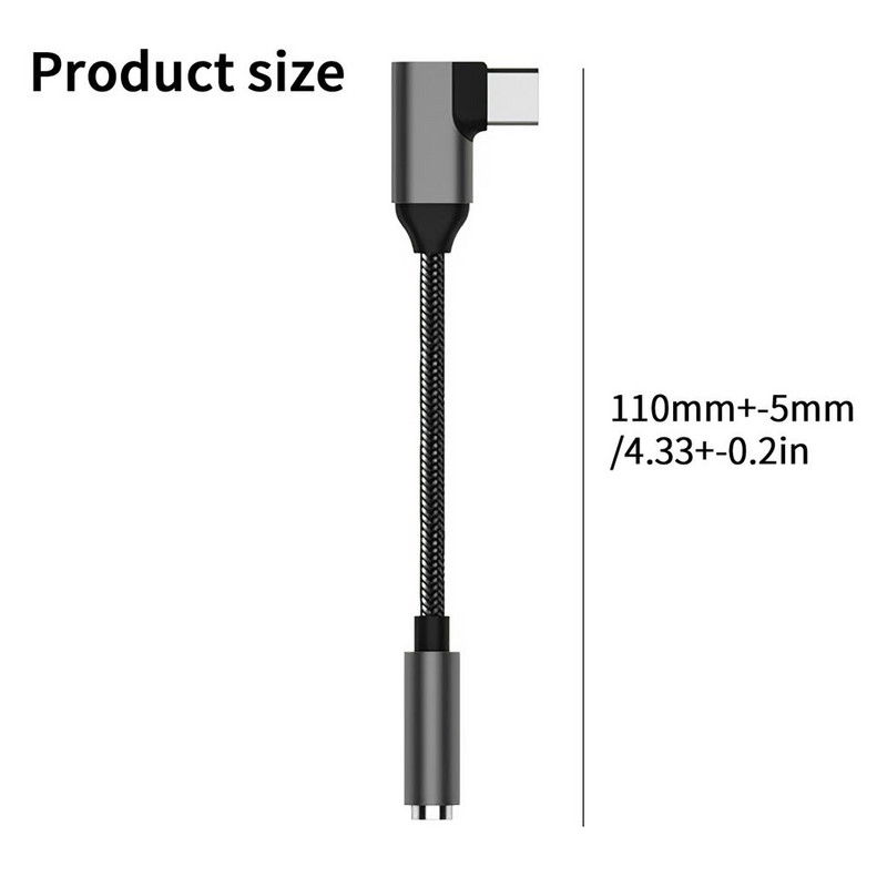 Adapter audio kabela Napredni DAC Inteligentni čip Kvaliteta zvuka visoke rezolucije Aluminijska legura Pjeskarenje Antioksidativni pretvarač