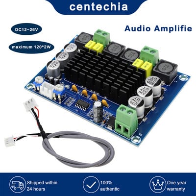 Tpa3116d2 hangerősítő modul sztereó hangerősítő HiFi hangerősítők otthoni hangszóró DC12 26V kétcsatornás erősítőkártya