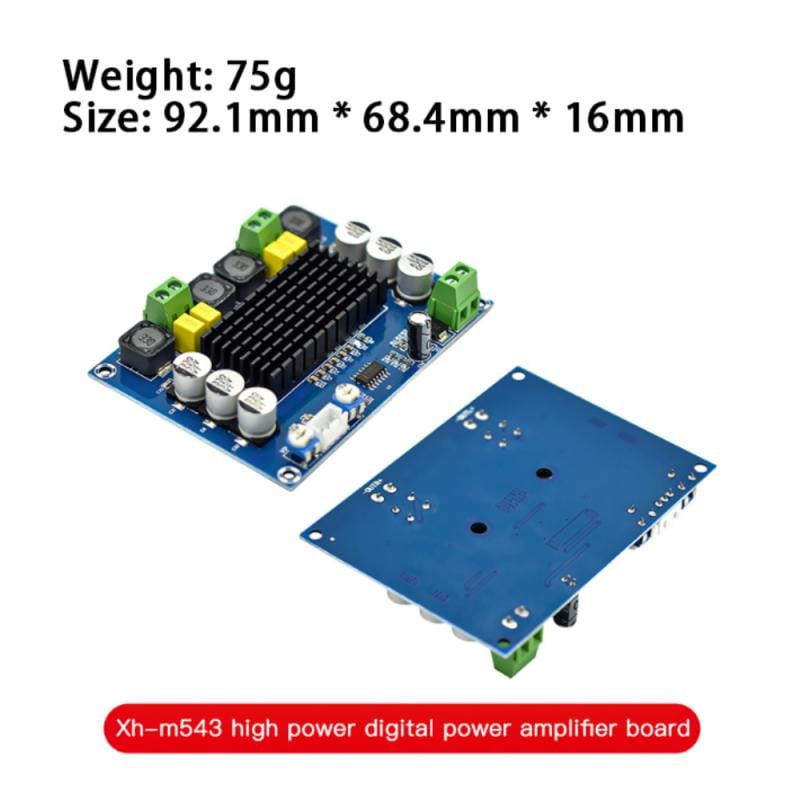 Tpa3116d2 Modul de amplificare audio Amplificator audio stereo Amplificatoare de sunet HiFi Difuzor de acasă DC12 26V Placă de amplificare cu două canale