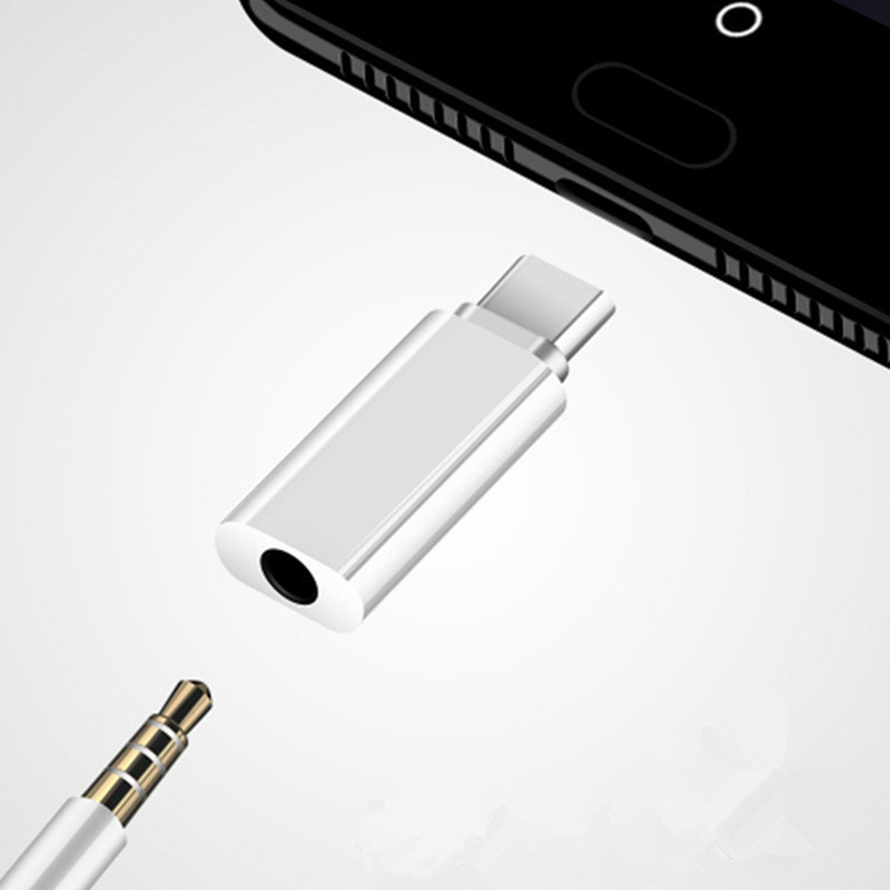 10 db USB C-3,5 mm-es fejhallgató-csatlakozó adapter, kompatibilis a C típusú fejhallgató-kiegészítő kábel digitális átalakítóval