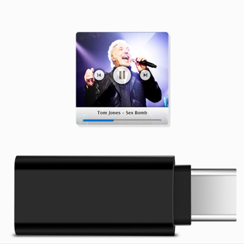 10 db USB C-3,5 mm-es fejhallgató-csatlakozó adapter, kompatibilis a C típusú fejhallgató-kiegészítő kábel digitális átalakítóval