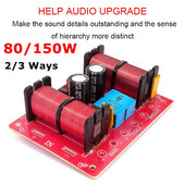 3/2 utas 150/80 W-os Hi-Fi Audio hangszóró Crossover Magas Középső mélyhang Független Crossover Otthoni Hangszóró Szűrő Frekvenciaosztó
