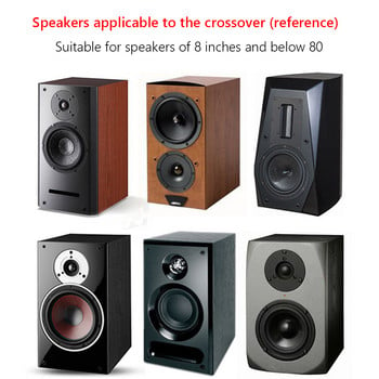 3/2 Τρόποι 150/80W Ηχείο Hi-Fi Crossover Ανεξάρτητο Crossover Πρίμα Μεσαίων Μπάσων Οικιακά ηχεία Φίλτρο Διαιρέτης συχνότητας