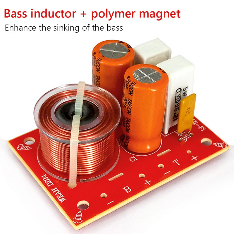 3/2 utas 150/80 W-os Hi-Fi Audio hangszóró Crossover Magas Középső mélyhang Független Crossover Otthoni Hangszóró Szűrő Frekvenciaosztó