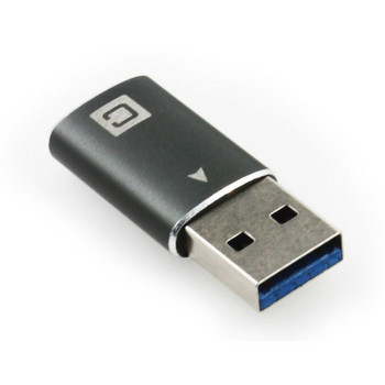 Тип C женски към USB мъжки адаптер за USB C зареждане и синхронизиране на данни Захранващо устройство Кабелен конектор за преобразувател на главата Dura