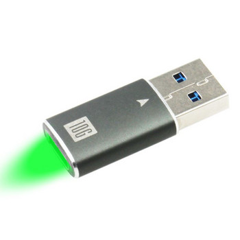 Тип C женски към USB мъжки адаптер за USB C зареждане и синхронизиране на данни Захранващо устройство Кабелен конектор за преобразувател на главата Dura