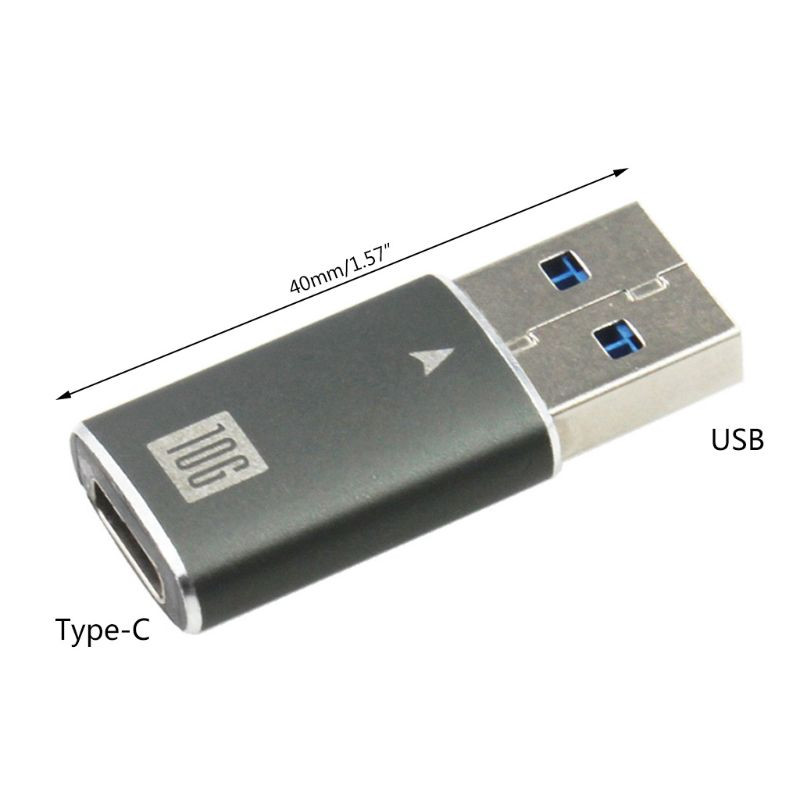 Tip C ženski na USB muški adapter za USB C punjenje i sinkronizaciju podataka Kabelski priključak za punjač za glavu pretvarača Dura