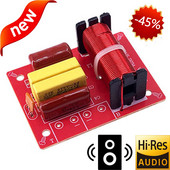 Razdjelnik frekvencije zvučnika Stereo skretnica WEAH-234 80W 2-stazni zvučnik Razdjelnik frekvencije Audio Filter visokih tonova i basova