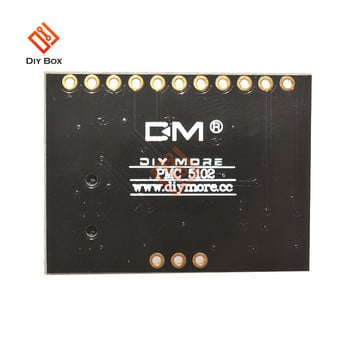 PCM5102 PCM5102A Πλακέτα αποκωδικοποιητή DAC I2S IIC Διεπαφή GY-PCM5102 Μονάδα αναπαραγωγής I2S Πίνακας ήχου για κάρτα ήχου Raspberry Pi pHAT