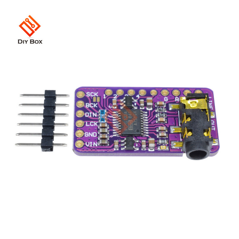 PCM5102 PCM5102A DAC dekoodri plaat I2S IIC liides GY-PCM5102 I2S mängija mooduli heliplaat Raspberry Pi pHAT helikaardi jaoks