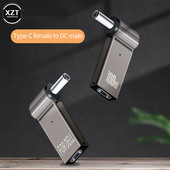 100W 5A legura cinka PD Power Decoy pretvarač DC muški u tip-C ženski adapter za prijenosno računalo Lenovo HP DELL