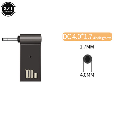 100W 5A legura cinka PD Power Decoy pretvarač DC muški u tip-C ženski adapter za prijenosno računalo Lenovo HP DELL