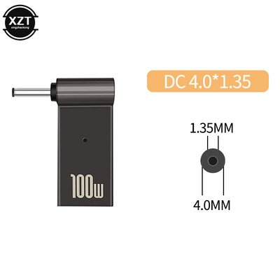 100W 5A legura cinka PD Power Decoy pretvarač DC muški u tip-C ženski adapter za prijenosno računalo Lenovo HP DELL