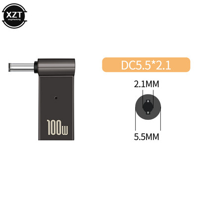 100W 5A legura cinka PD Power Decoy pretvarač DC muški u tip-C ženski adapter za prijenosno računalo Lenovo HP DELL