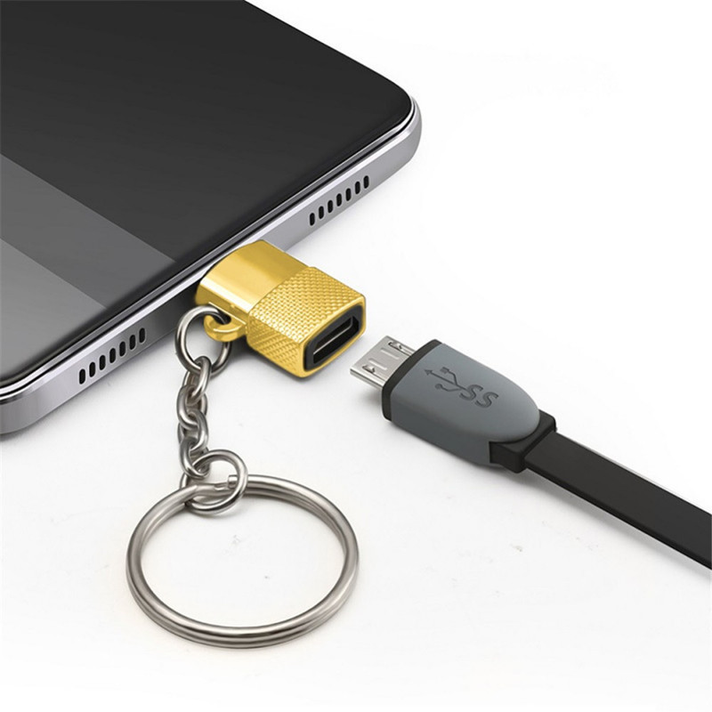 OTG tip C adapter, mikro USB kabel za punjenje podataka, pretvarač muški u ženski, Android tip-C utikač za mobilni telefon, tip-C za Xiaomi