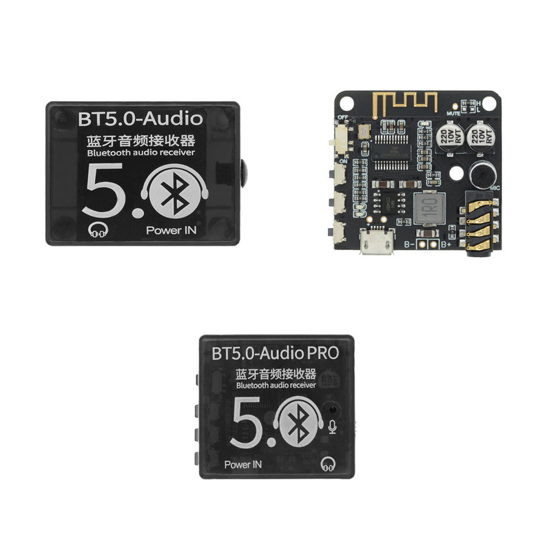 Mini Bluetooth 5 0 dekoder ploča audio prijemnik BT5 0 PRO MP3 player bez gubitaka bežični stereo glazbeni pojačalo modul s kućištem