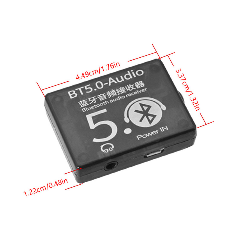 Mini Bluetooth 5 0 dekoder ploča audio prijemnik BT5 0 PRO MP3 player bez gubitaka bežični stereo glazbeni pojačalo modul s kućištem