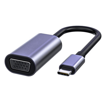 Adapter tipa C na VGA za prijenosno računalo Tip-c sučelje prijenosa projektora Usb3.1 10gbps Usb3.0 na VGA HDMI-kompatibilan pretvarač