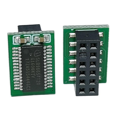 Tpm Module 12 14 18 20 Pin Lpc Za Gigabyte Asrock Encryption Security Module Remote Card Tpm 2.0 Module Board Q7i3