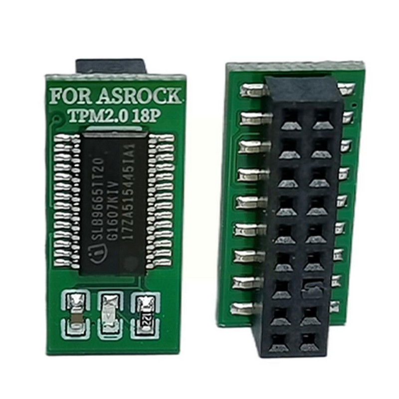 Tpm Module 12 14 18 20 Pin Lpc Za Gigabyte Asrock Encryption Security Module Remote Card Tpm 2.0 Module Board Q7i3