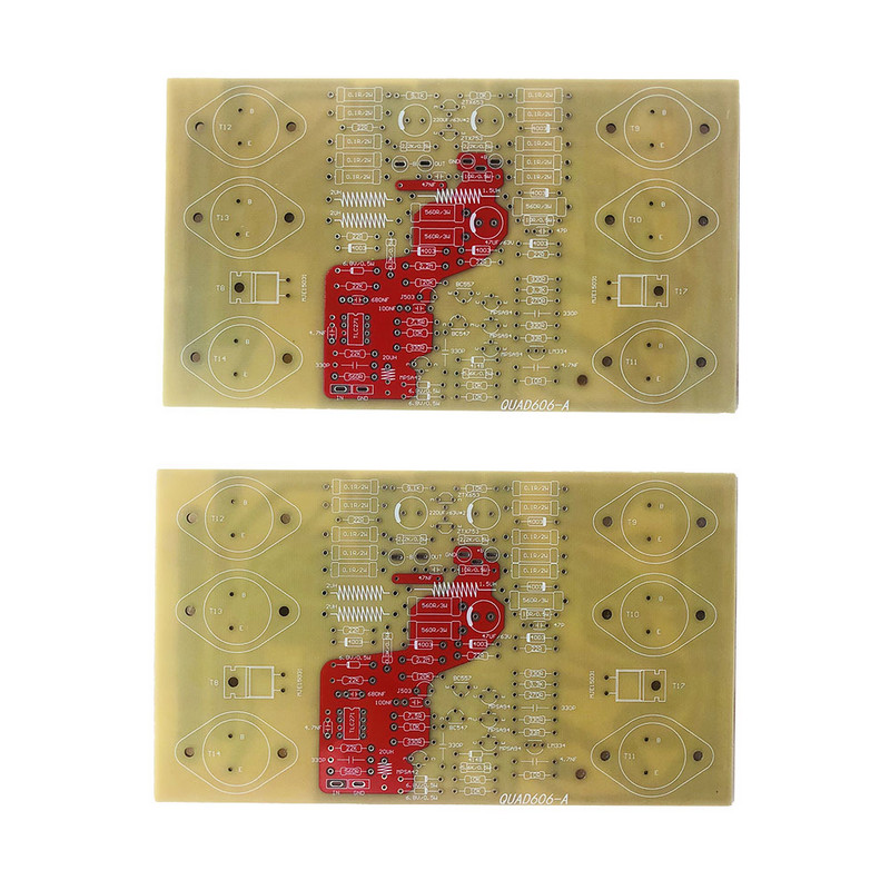 Nvarcher QUAD606 verzija sa zlatnim pečatom ploča za napajanje i PCB ploča za pojačalo snage