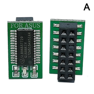 Vzdialená karta bezpečnostného šifrovacieho modulu TPM 2.0 pre ASUS X99, aktualizácia modulu TPM2.0 z 12 na 20 pinov na podporu základných dosiek viacerých značiek