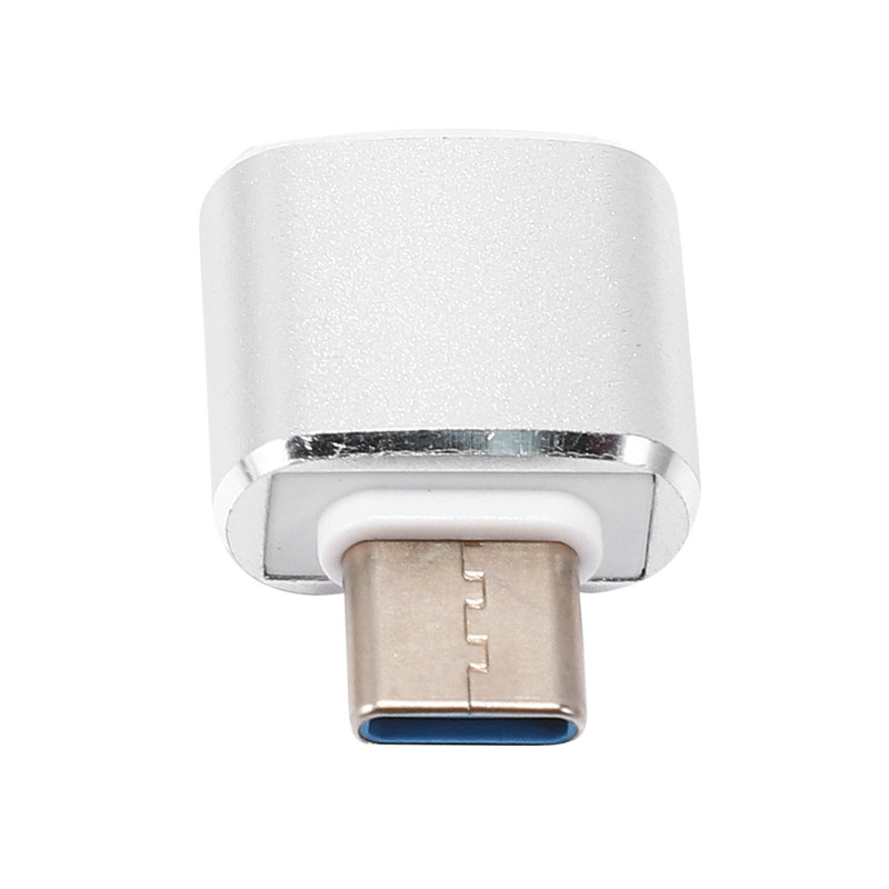 2X USB C na USB adapter 2 paketa Tip C na USB 3.0 adapter USB adapter koji podržava Otg za Galaxy S9/S8 uređaje (srebrni)