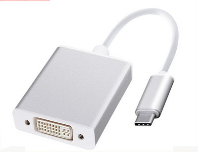 USB3.1 Type-C към DVI преобразуващ кабел HD преобразуващ линеен конвертор MACBOOK