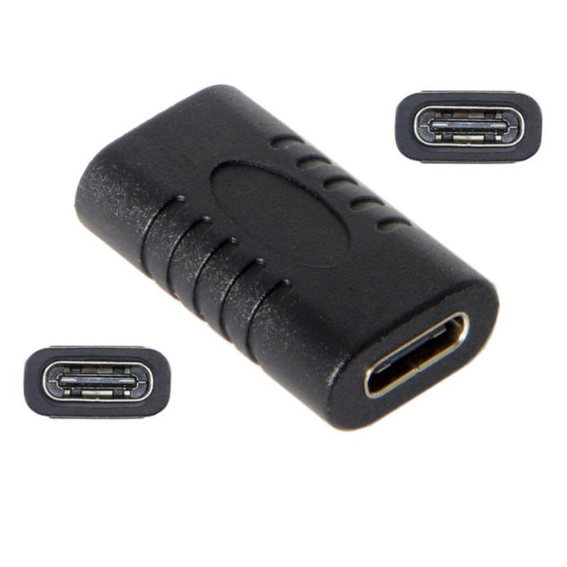 Pretvarač produžnog kabela visoke kvalitete Elbow Black USB 3.1 Type-C muški u ženski za prijenos signala podataka OTG