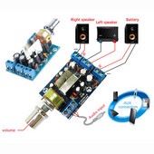 TEA2025B minivõimendi kõlaritele Kahe stereo 2.0 kanaliga bassikõlari võimendi plaat alamplaadi helitugevuse reguleerimise komplekt DIY komplekt võimendi