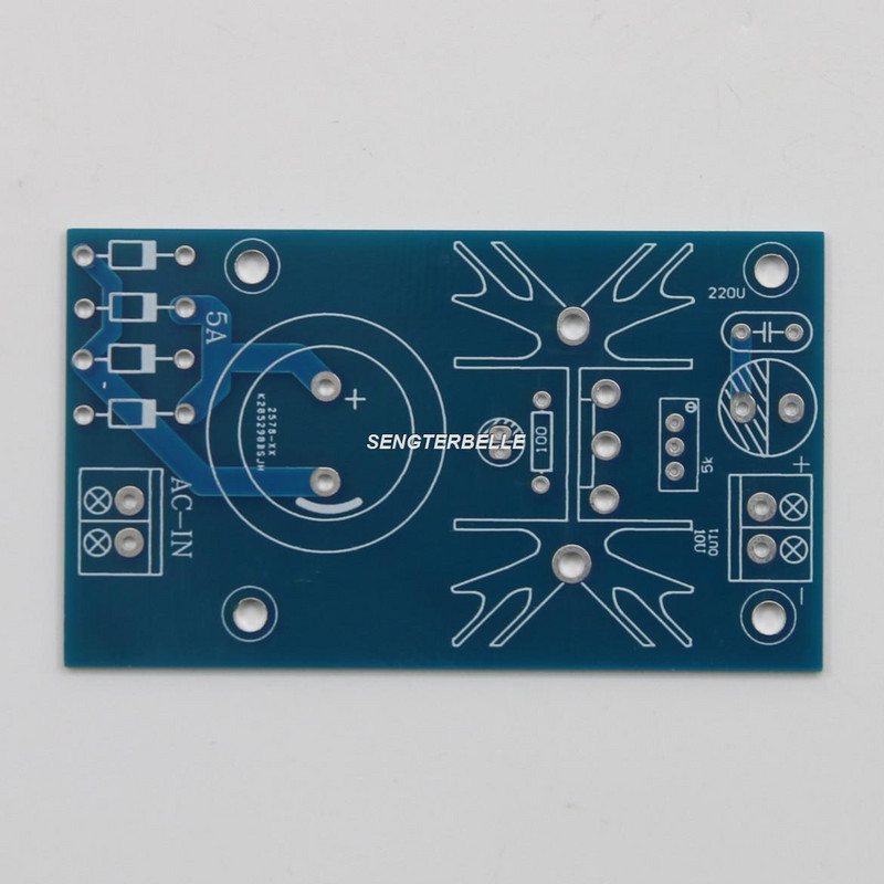 Placă de alimentare HiFi LT1083CP PCB Placă PSU duală/singlă