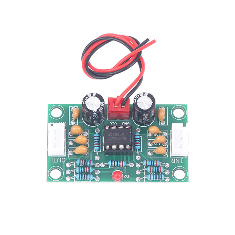 XH-A902 NE5532 tööeelvõimendi moodul digitaalheli esivõimendi plaadi eelvõimendi 5-kordne sagedus lai pinge