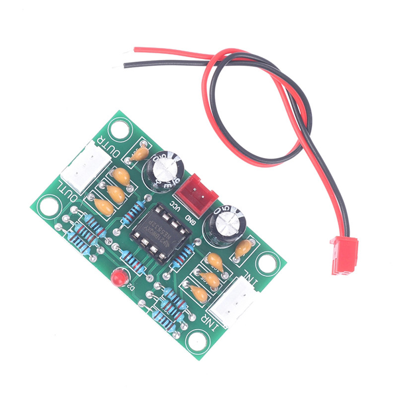 XH-A902 NE5532 tööeelvõimendi moodul digitaalheli esivõimendi plaadi eelvõimendi 5-kordne sagedus lai pinge