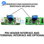 DC 3-30 V LM358 modul pojačala za prikupljanje slabog signala višestruko podesiva 1-100 vremenska višestruka analogna izlazna ploča