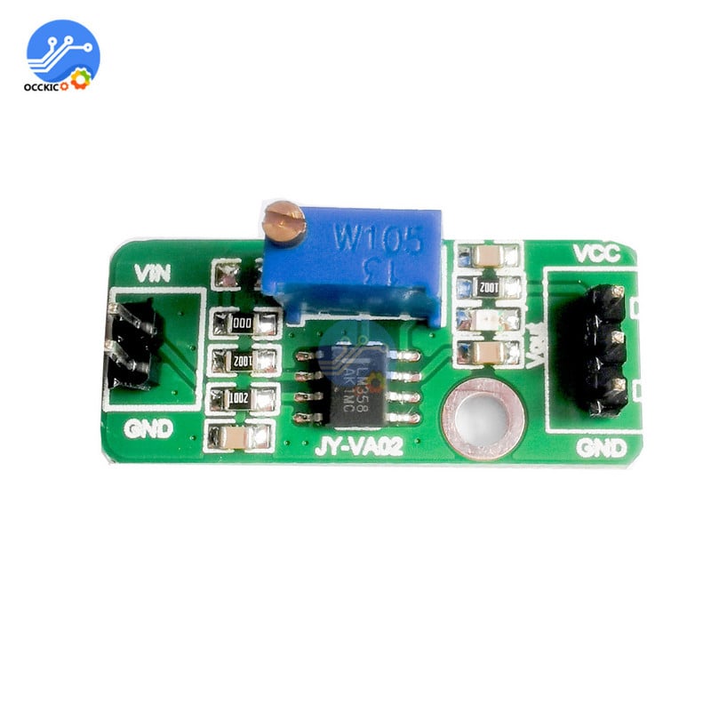 DC 3-30 V LM358 modul pojačala za prikupljanje slabog signala višestruko podesiva 1-100 vremenska višestruka analogna izlazna ploča