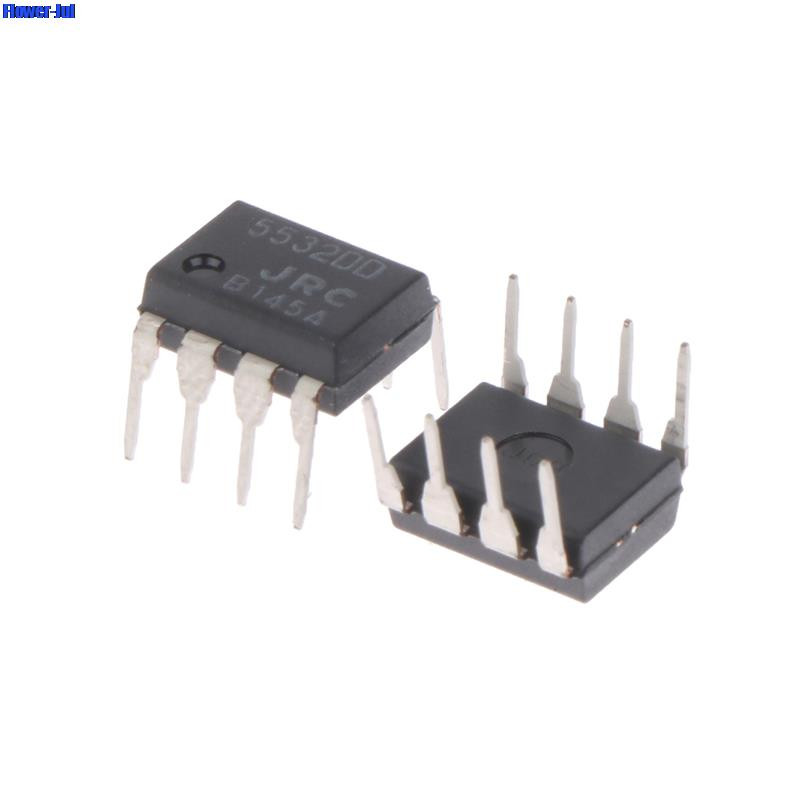 2 tk JRC5532DD/NJM5532DD kaheoperatsioonivõimendi, parem kui NE5532 audiofiilsete diy-heli täpsete kaheoperatsioonivõimendite jaoks