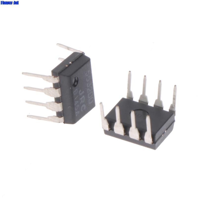 2 tk JRC5532DD/NJM5532DD kaheoperatsioonivõimendi, parem kui NE5532 audiofiilsete diy-heli täpsete kaheoperatsioonivõimendite jaoks