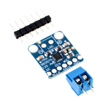 MAX98357 MAX98357A I2S 3W клас D усилвател Breakout Interface I2S DAC декодер