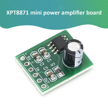 2023 Mini XPT8871 Моно стерео литиева батерия Платка за усилвател на мощност Sing Machine Module 3v 5v 5W аудио изход вход