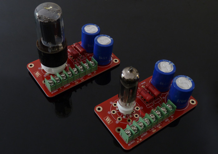 HiFi cső előerősítő egyenirányító tápegység PCB 6Z4 / 5Z3P / 5Z4P / 5AR4 csőhöz alkalmas