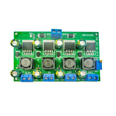 LM2596 tápmodul 3.3V 5V12V nagy teljesítményű leléptető modul túláramvédelemmel