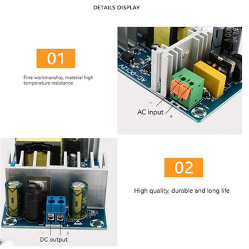 1 τεμ 100w 24v Switching Power Supply Board Ac-dc High-Power Power Supply Module Switch Board Diy Kit for Smart Home