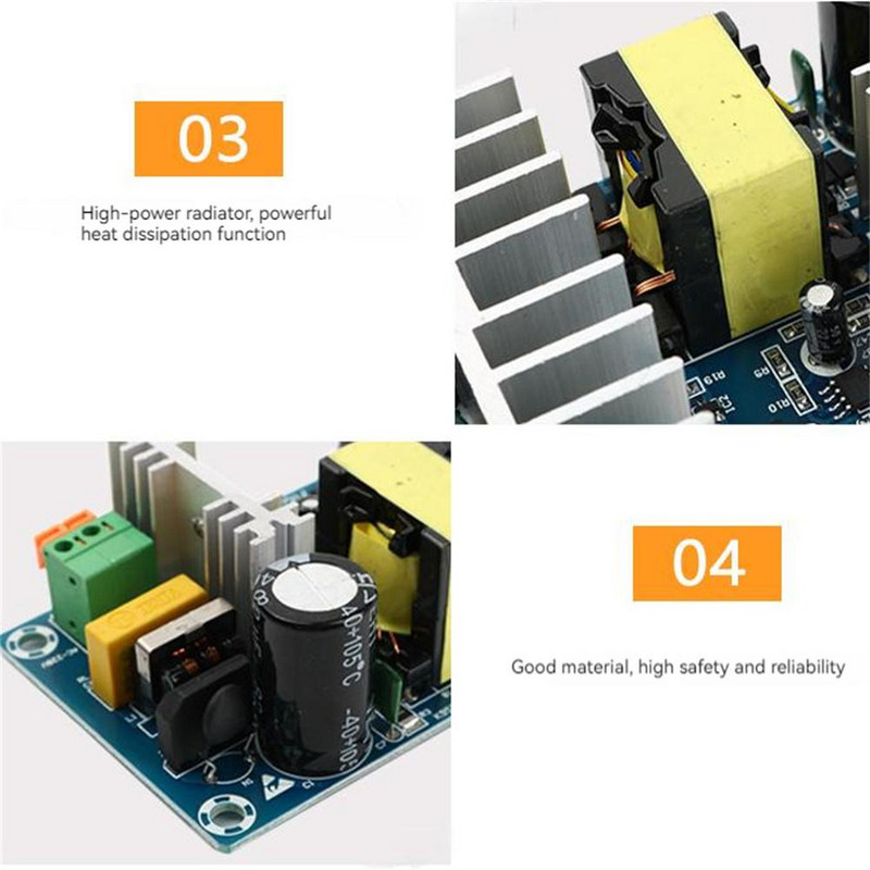 1 tk 100w 24v lülitustoiteplaat AC-dc suure võimsusega toitemooduli tahvli lüliti isetegemise komplekt nutika kodu jaoks