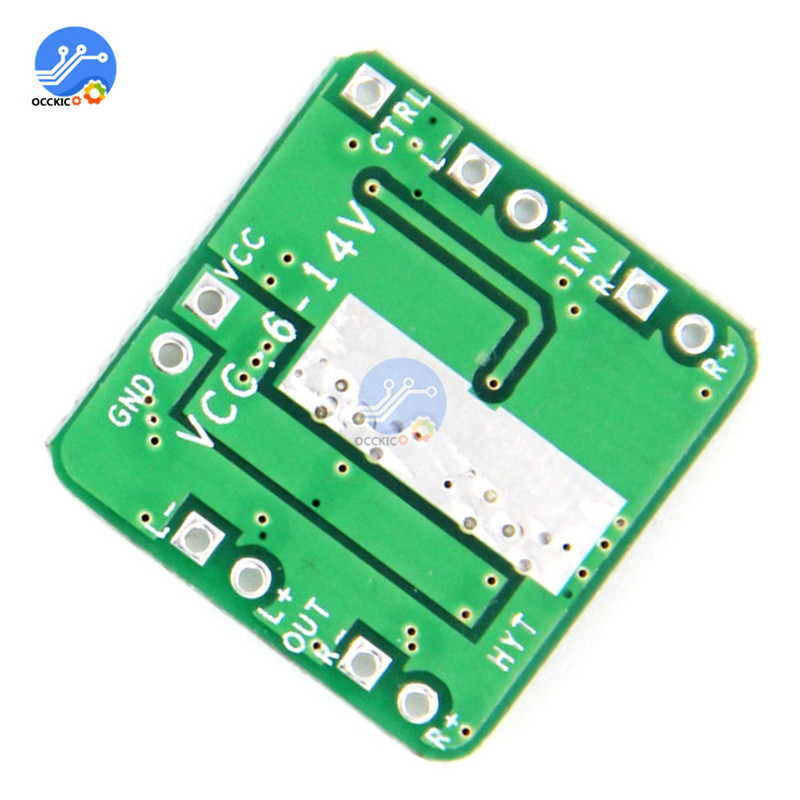 Ploča za diferencijalno pojačalo snage 2x10W 2x18W Digitalno audio pojačalo snage D klase HT8697 Diferencijalni ulaz 3,6-8,5V 6～14V