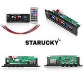 12V pojačalo snage 2*3W ploča MP3 dekodera sa SD karticom Bluetooth 5.0 radio modul podržava FM TF USB AUX