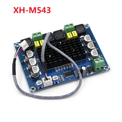 120Wx2 digitaalne võimendiplaat XH-M543/XH-A232/HW-328 2.0 kanaliga kõrglahutusega digitaalse stereoheli võimsusvõimendiplaat