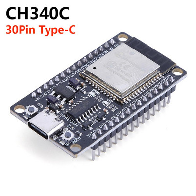 ESP-32S ESP-WROOM-32 ESP32 WIFI dviejų branduolių procesoriaus kūrimo plokštė 802.11b/g Wi-Fi BT modulis, ypač mažas energijos suvartojimas