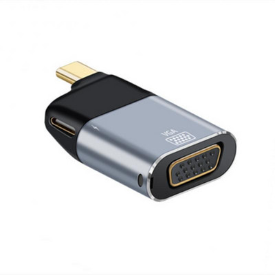 USB C pretvarači Thunderbolt 3 Type-C u DP/Mini DP/HDMI-kompatibilan/VGA/RJ45 muško-ženski adapter s PD punjenjem za Macbook PC
